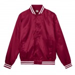 ラグランサテンブルゾン